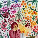 From A Woman Grows A World, Watercolor