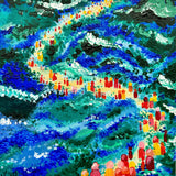 Yetziat Mitzrayim, Acrylic on Canvas