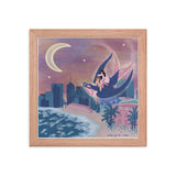 On The Wings of Eagles - Framed Print