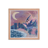 On The Wings of Eagles - Framed Print