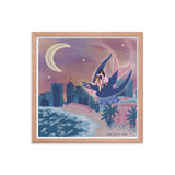 On The Wings of Eagles - Framed Print