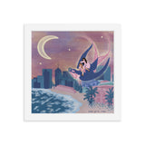 On The Wings of Eagles - Framed Print