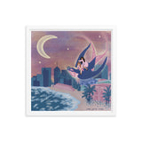 On The Wings of Eagles - Framed Print