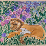 Garden of Geula, Acrylic on Raw Canvas