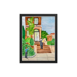 The Rebbe's House - Framed Print