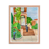 The Rebbe's House - Framed Print