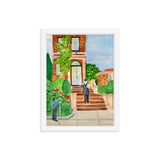 The Rebbe's House - Framed Print