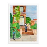 The Rebbe's House - Framed Print